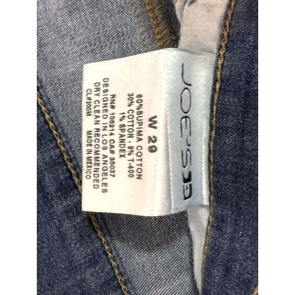 Joe's Jeans Straight Leg Medium Dark Rinse Sz 26 EUC - Picture 7 of 7
